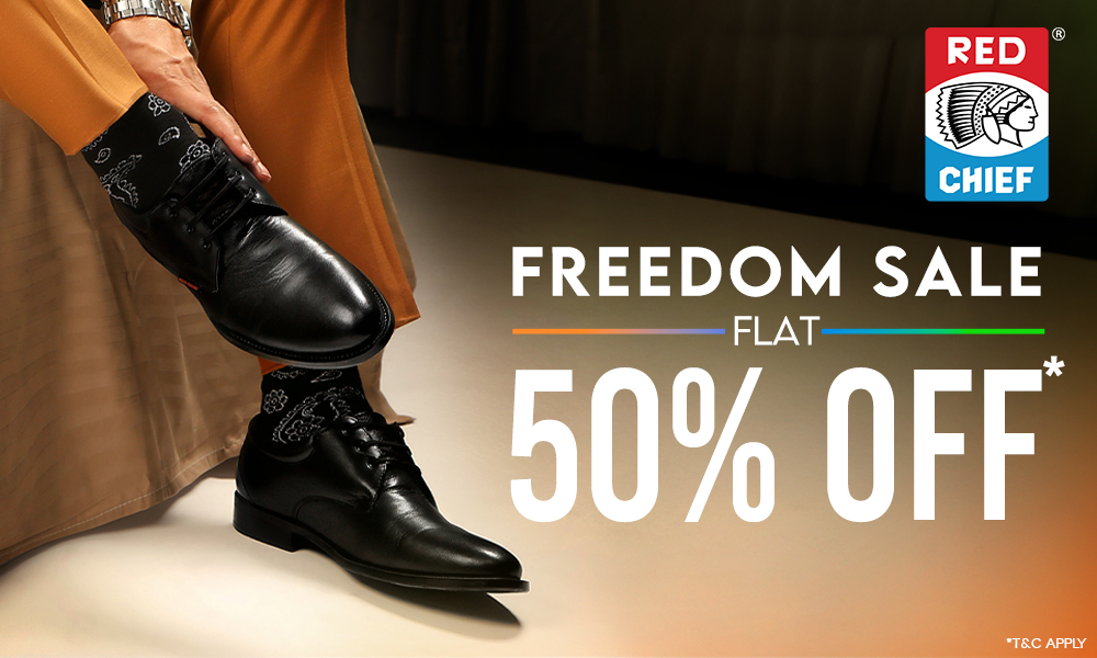 Red Chief Freedom Sale – Flat 50% Off