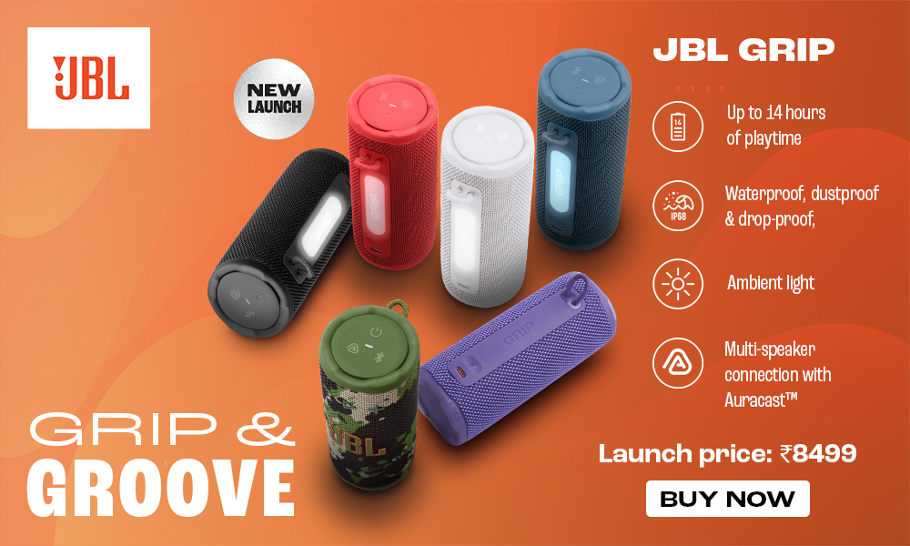 JBL Grip Speaker Launch Offer