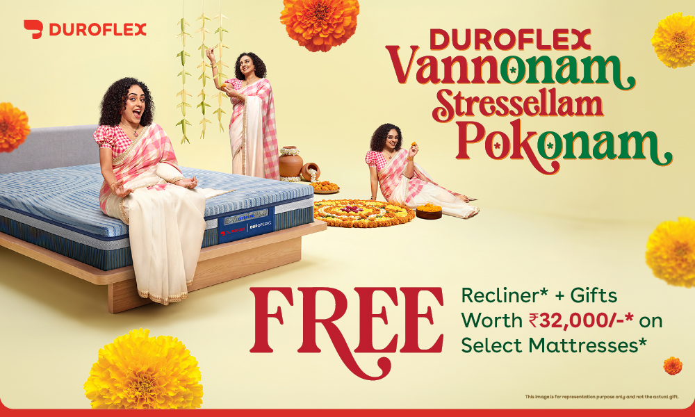 Duroflex Onam Offer – Free Recliner & Gifts