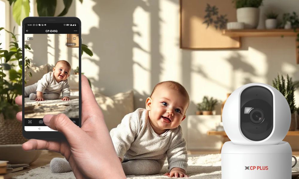 Peace of Mind for Working Parents: Watch Your Children from the Office with a CP PLUS Camera