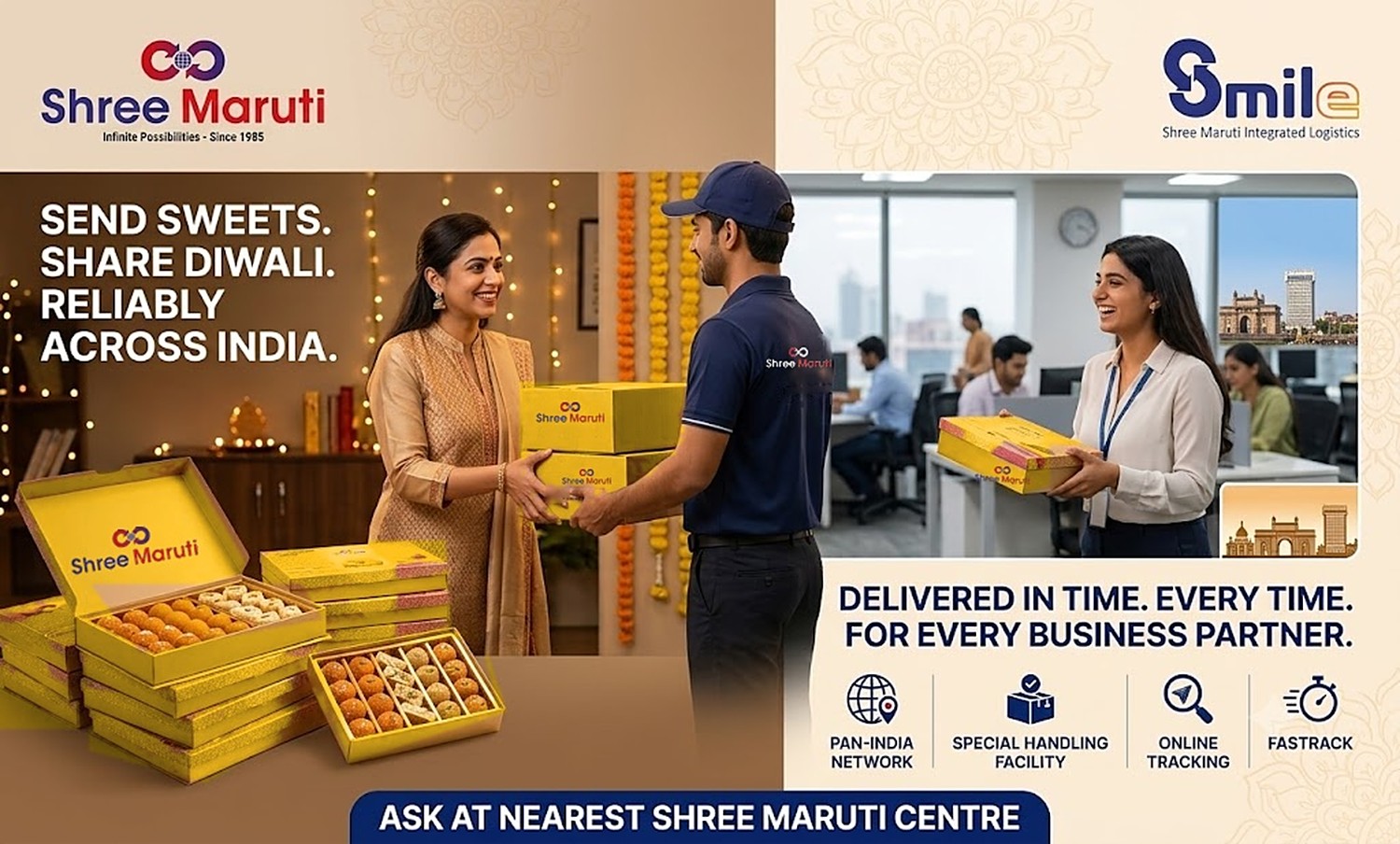 Corporate Diwali Sweets Delivery Across India Corporate Diwali Sweets Delivery Across India