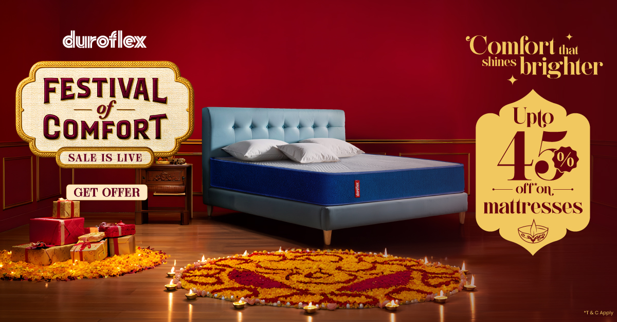 Up to 45% Off on Duroflex Mattresses
