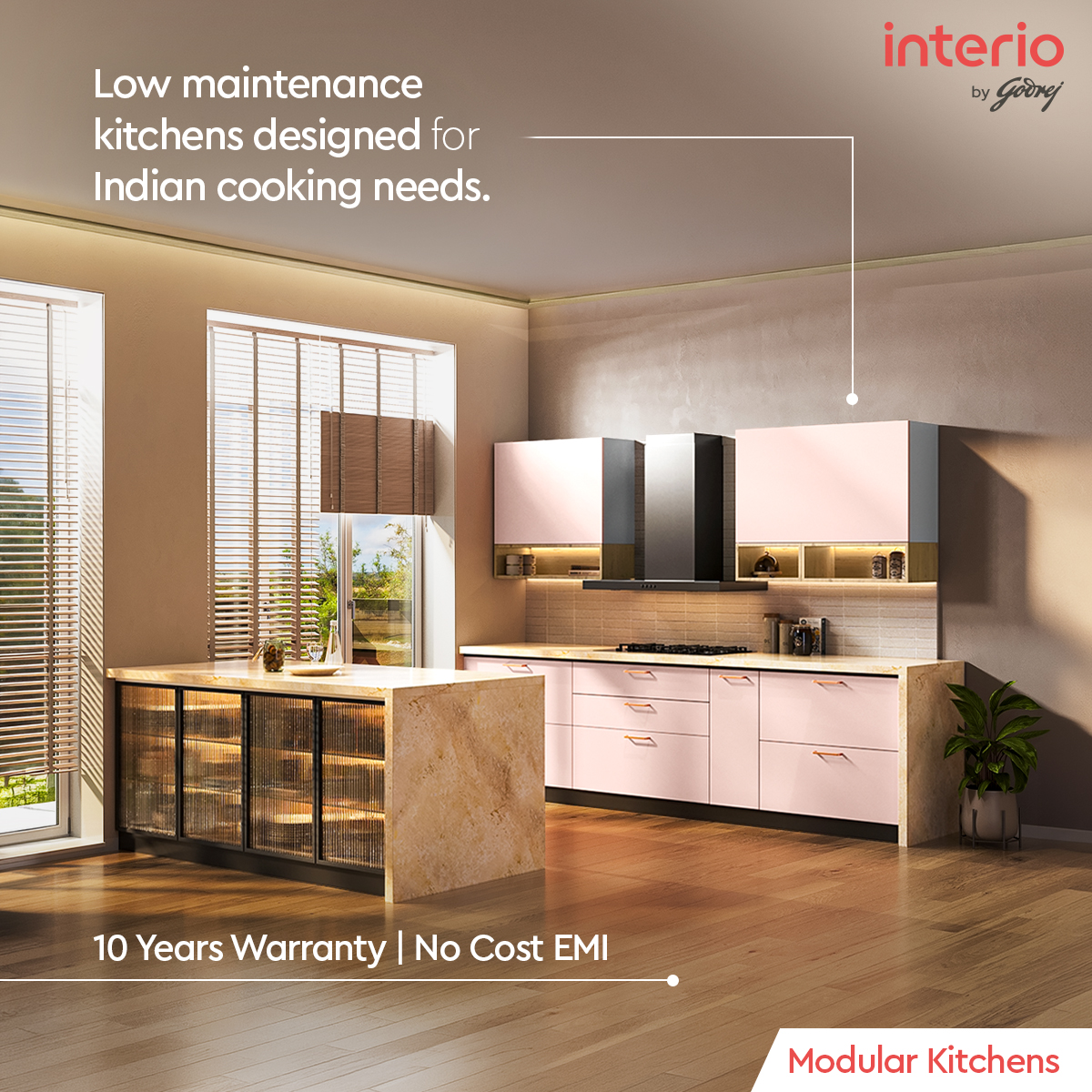 Interio By Godrej - Modular Kitchen Gallery
