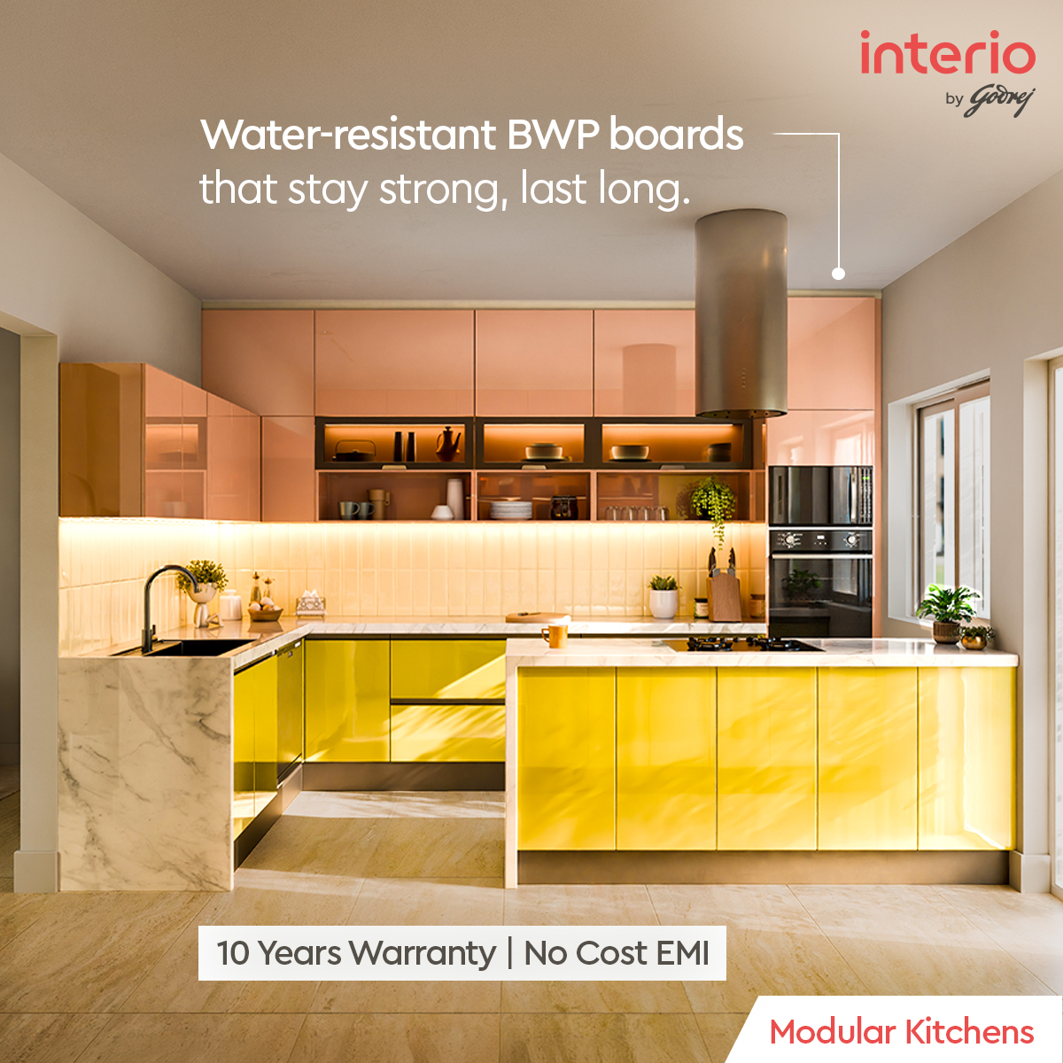 Interio By Godrej - Modular Kitchen Gallery