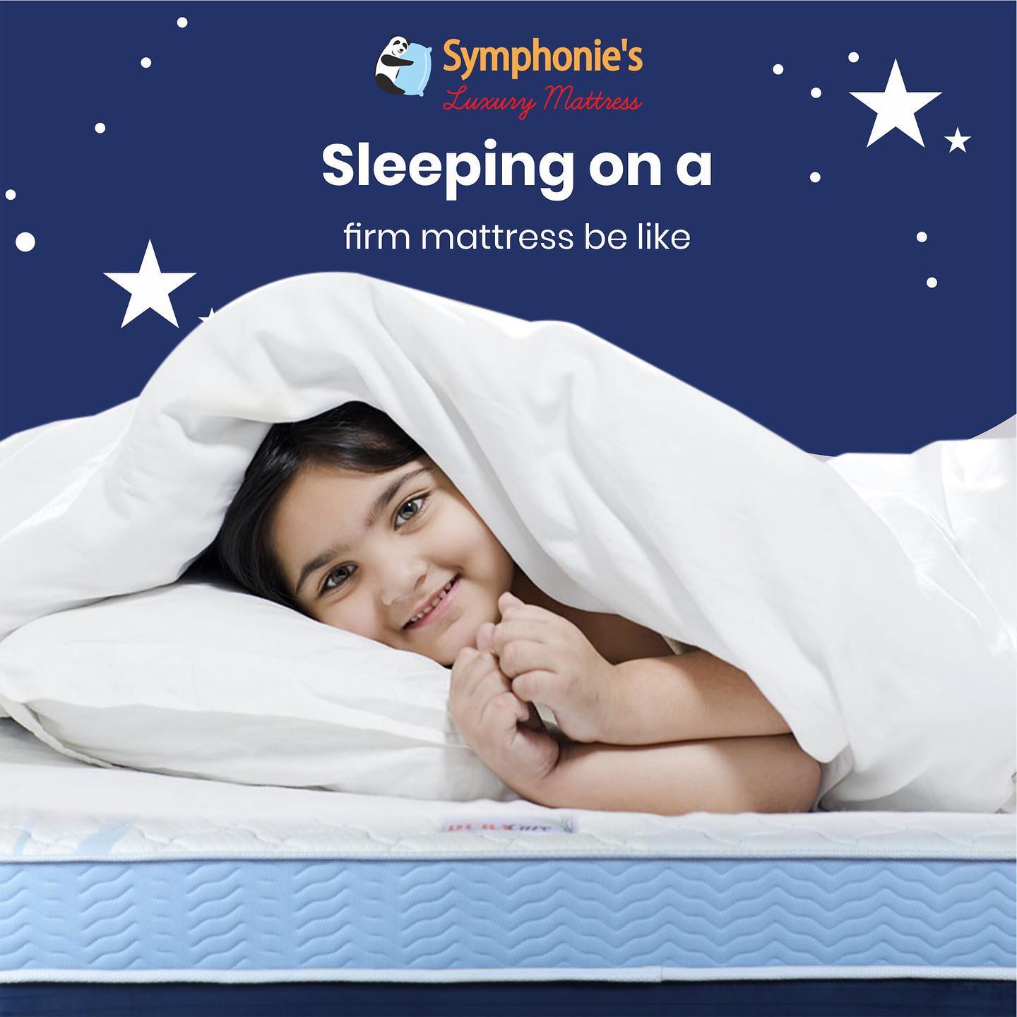 A luxury mattress let you fall asleep as fast as you go to bed.