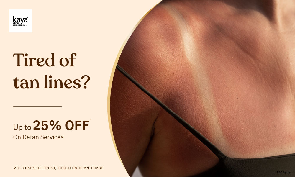 Up to 25% OFF on Detan Services at Kaya Clinic