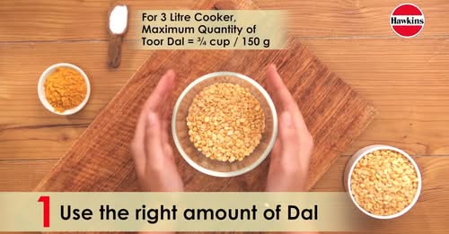 Ever cooked Toor Dal in a pressure cooker only to have it spurt out through the vent weight (whistle) and make a mess?