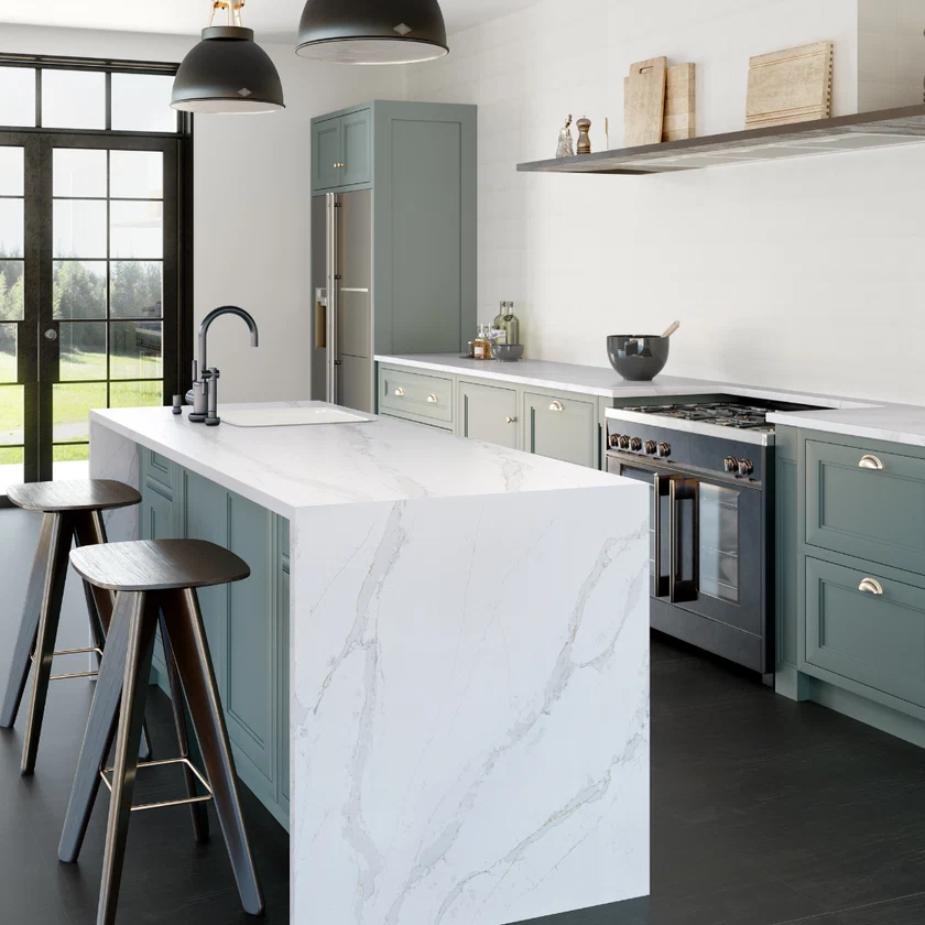 Silestone Ethereal Calacatta Gold Mineral Surface