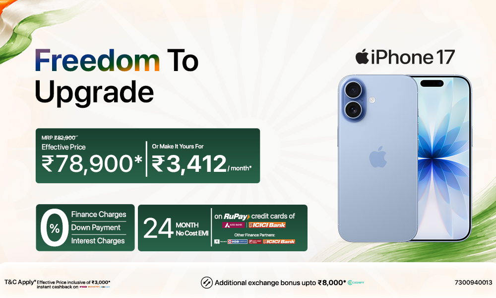 Freedom to Upgrade to iPhone 17