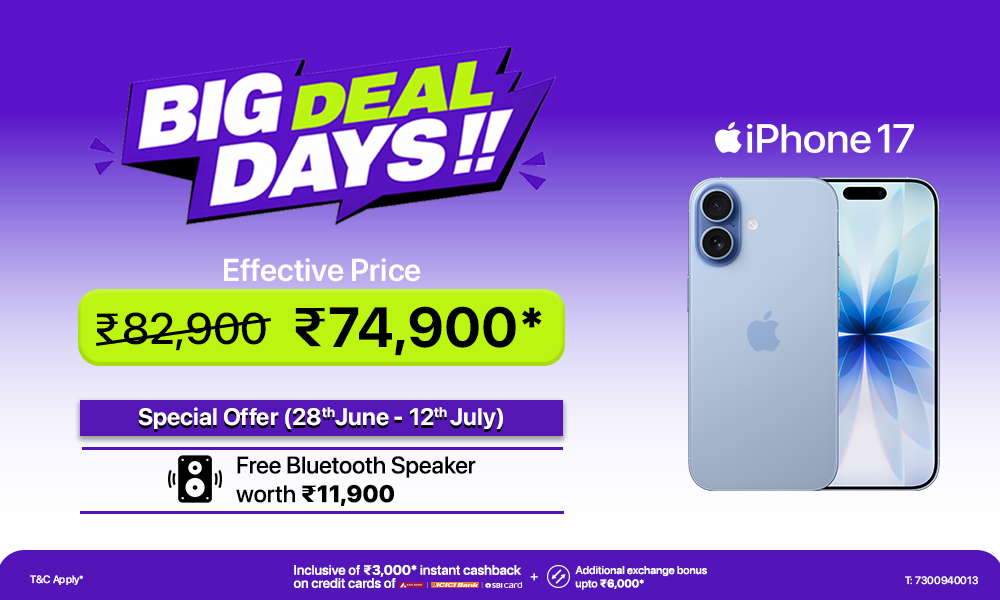 iPhone 17 Big Deal Days Offer