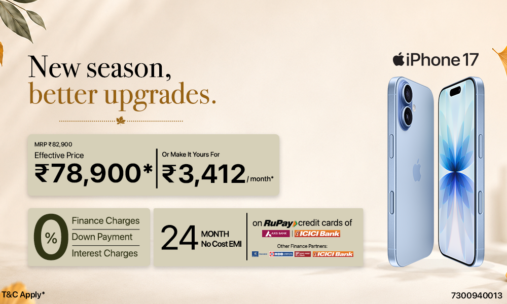 iPhone 17 Festive Season Offer