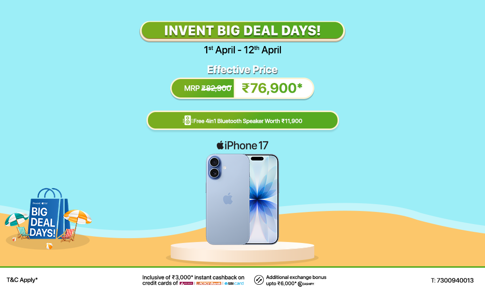 iNvent Big Deal Days! - iPhone17
