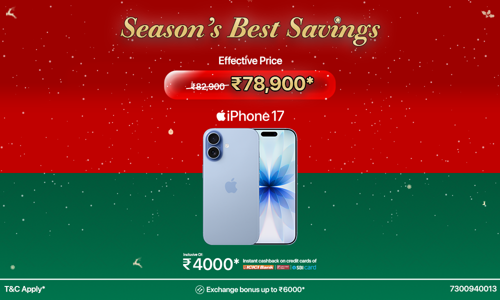 Season's Beat Savings - iPhone 17