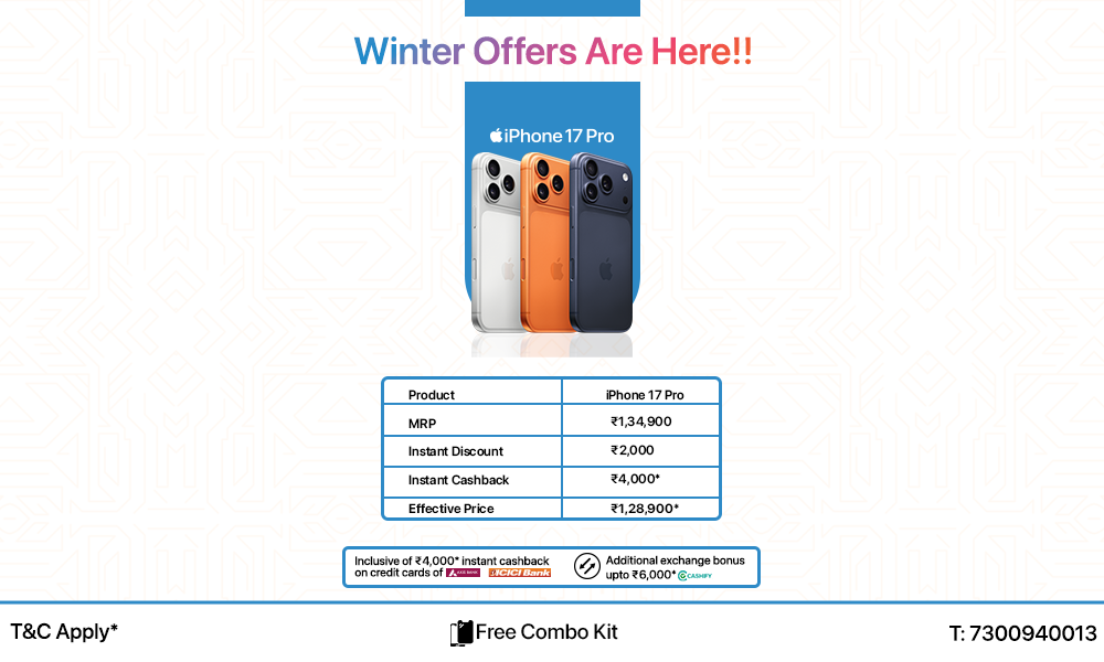 Winter Offers Are Here!! - iPhone 17 Pro