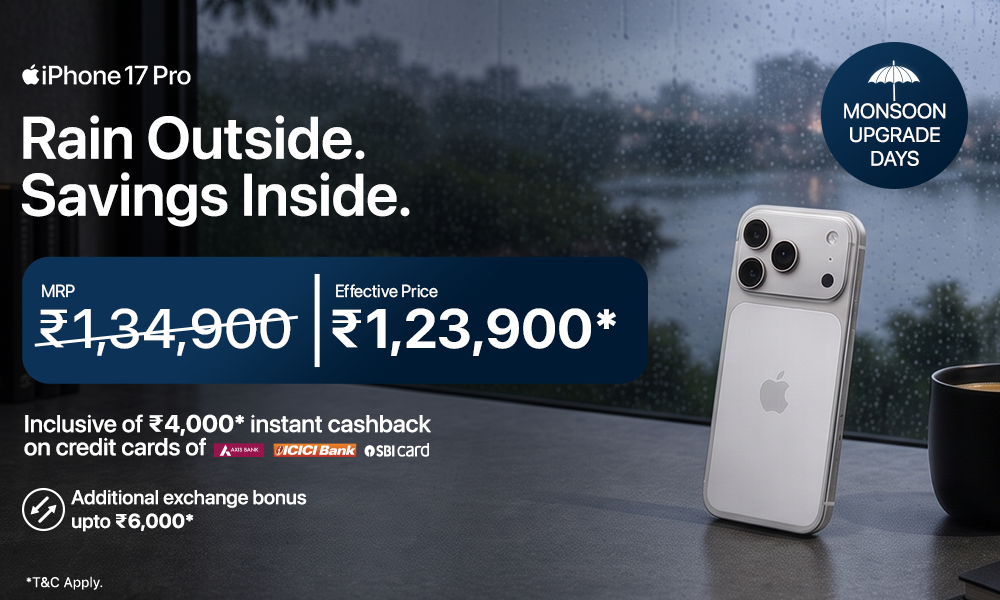 iPhone 17 Pro Monsoon Upgrade Offer