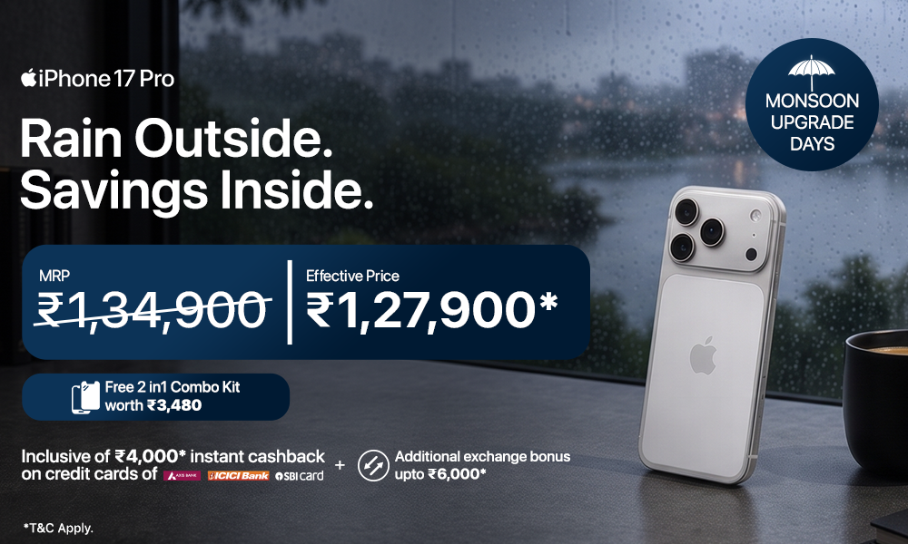 Monsoon Upgrade Days – iPhone 17 Pro