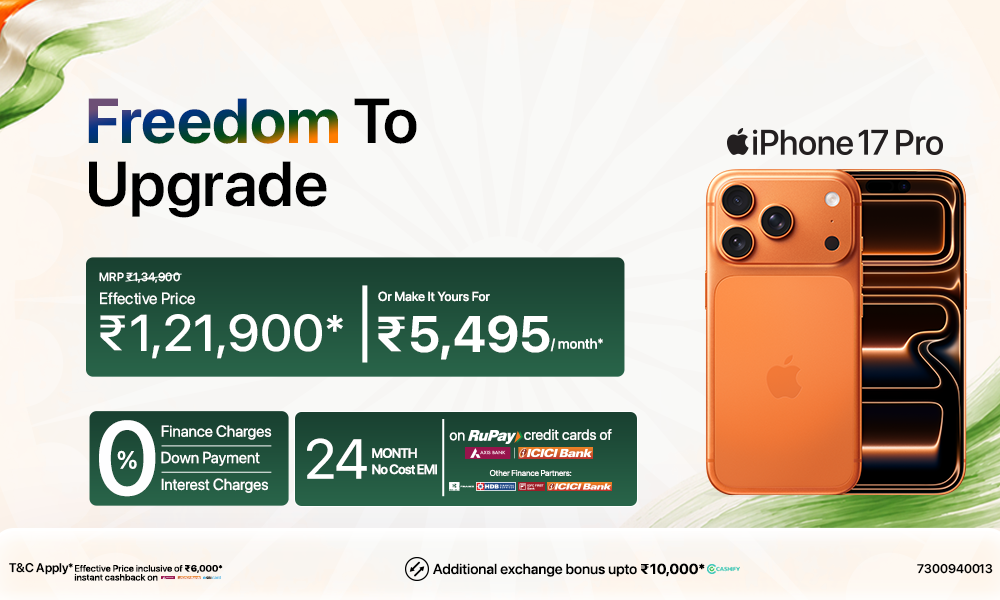 Freedom to Upgrade to iPhone 17 Pro