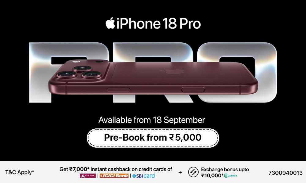 iPhone 18 Pro – Pre-Book Now from ₹5,000