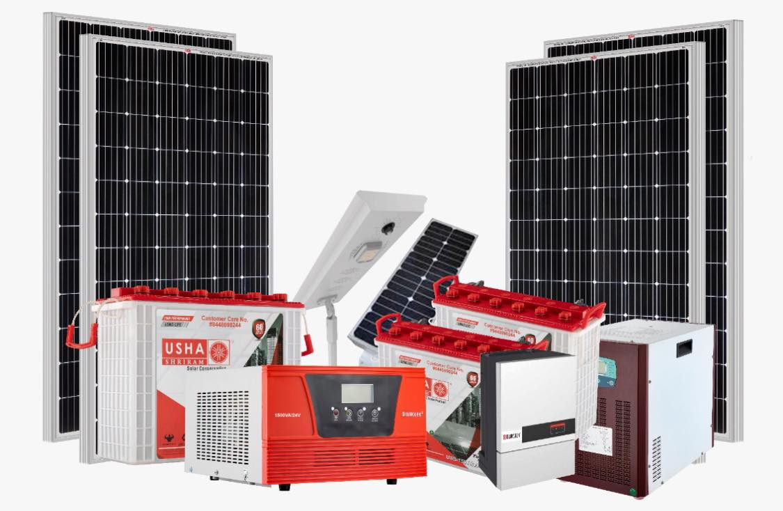 Premium : USHA SHRIRAM Solar Power Products