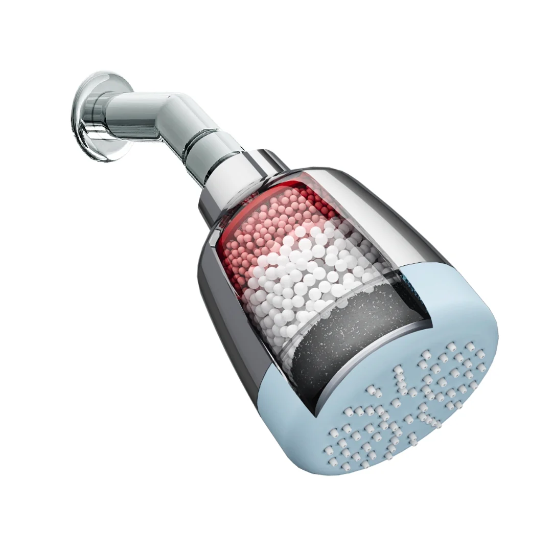 Compact Shower Filter for Hard Water