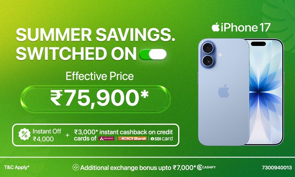 Summer Savings Switched On – iPhone 17