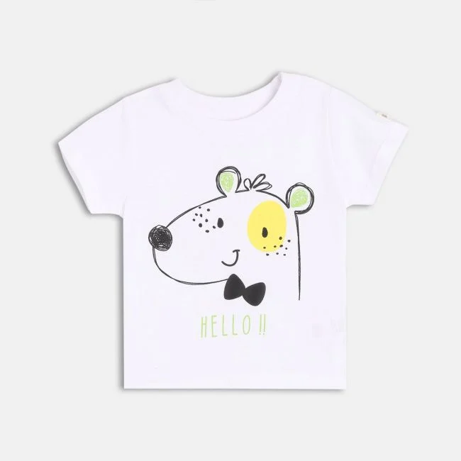 Boys White T-Shirt