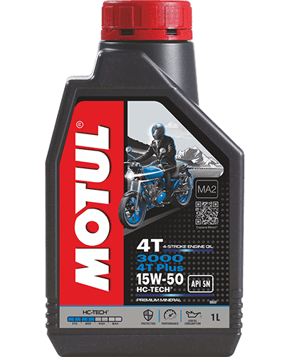 3000 4T PLUS 15W50 Bike Engine Oil