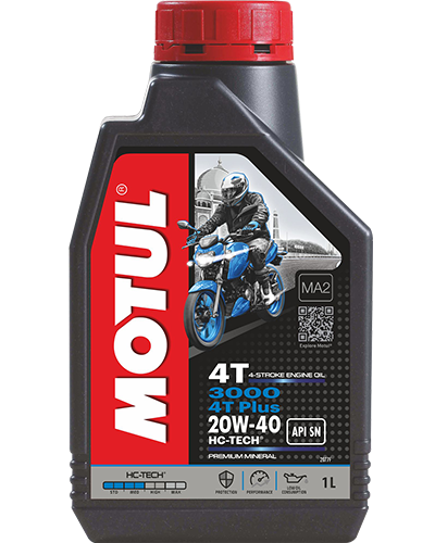 3000 4T PLUS 20W40 Bike Engine Oil
