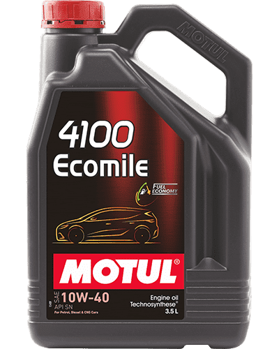 4100 ECOMILE 10W40 Car Engine Oil