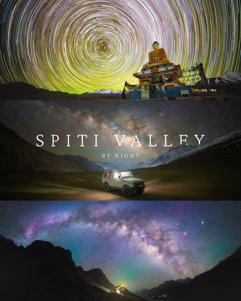 Spiti By Night - Here is a set of images shot