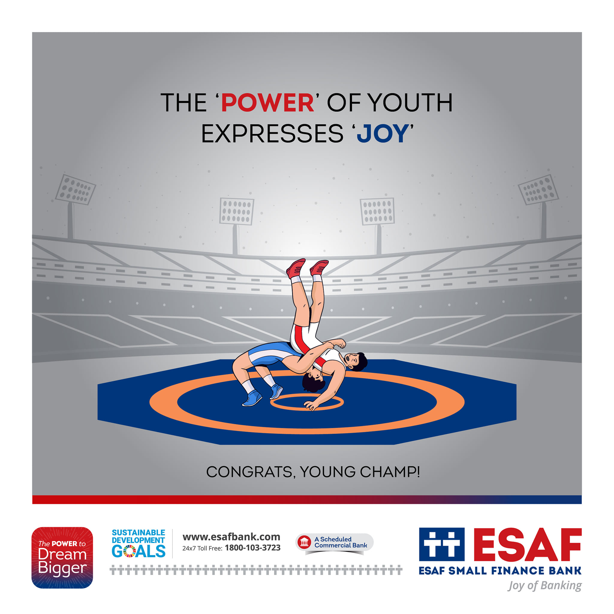 Congratulations, young champ, on becoming the youngest Indian