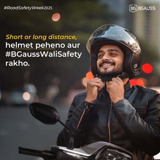 Say no more to commuting without a helmet