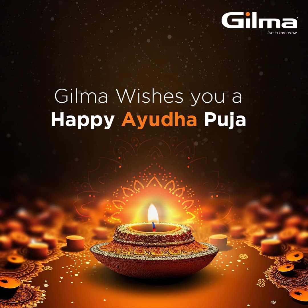 Have a happy and prosperous Ayudha Puja with Gilma appliances.  #AyudhaPuja #Gilma #ChooseGilmaChooseHappiness #GilmaLif...