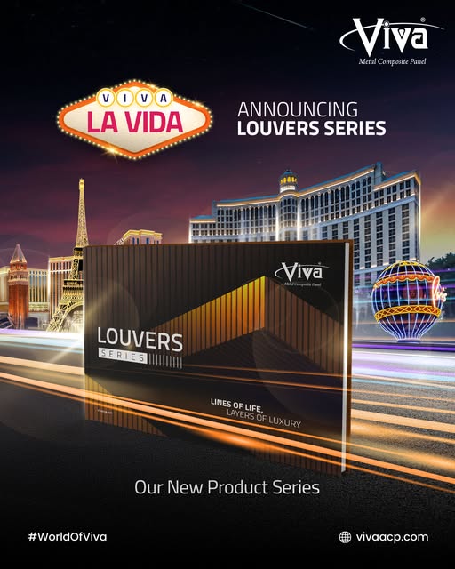 Step into the future of facades with our new Product Series “Louvers”