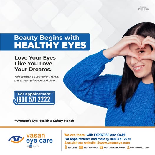 Beauty Begins with Healthy Eyes!