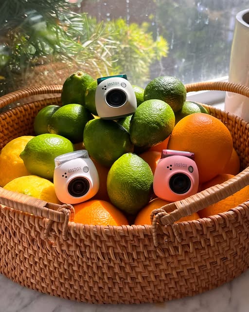 The Instax Pal is ready to add some zest to your photo adventures 🍊📷