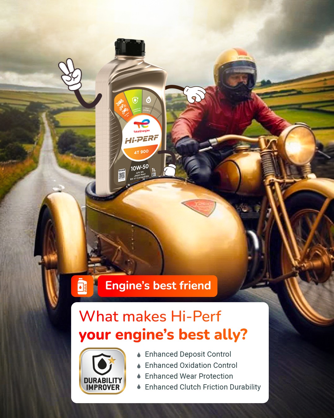 Every rider needs a reliable companion on the road.