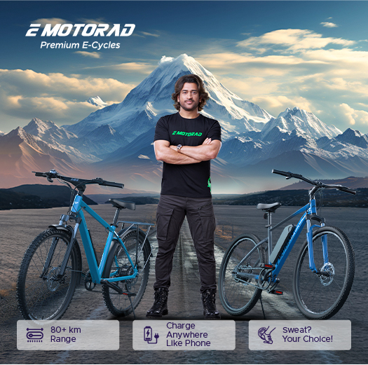 EMotorad Electric Cycles - Rise Up