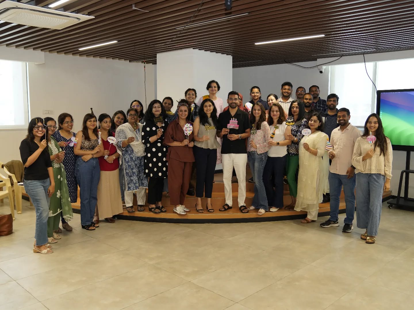 Celebrating the boss who leads like a legend and parties like a pro!