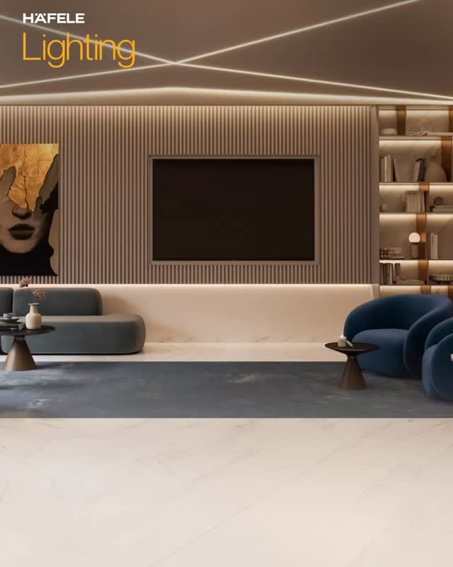 Häfele Architectural Lights are designed to give spaces their true form and character.