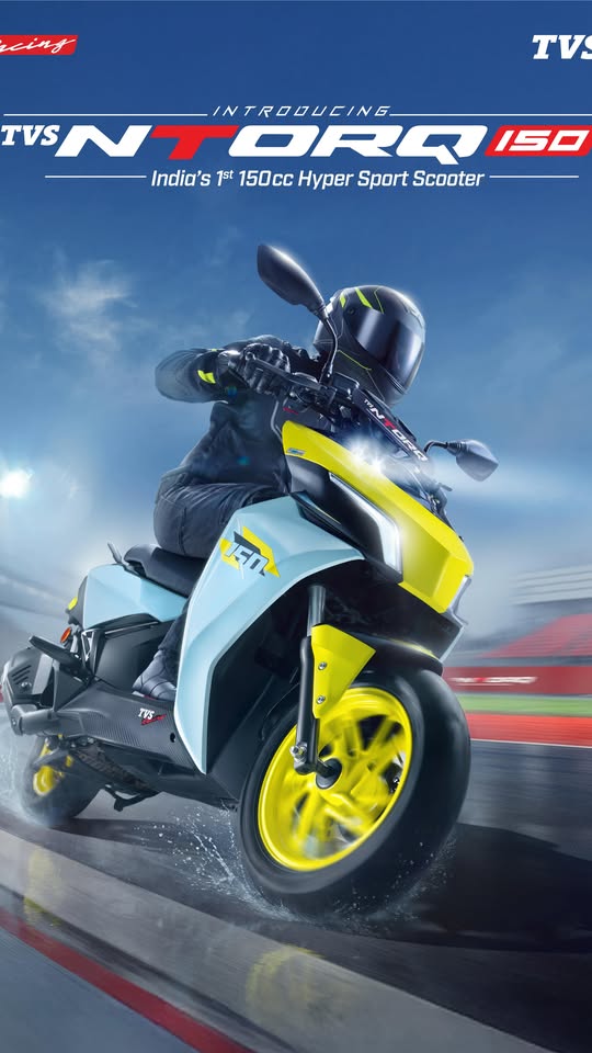 India’s first 150cc Hyper Sport Scooter.
