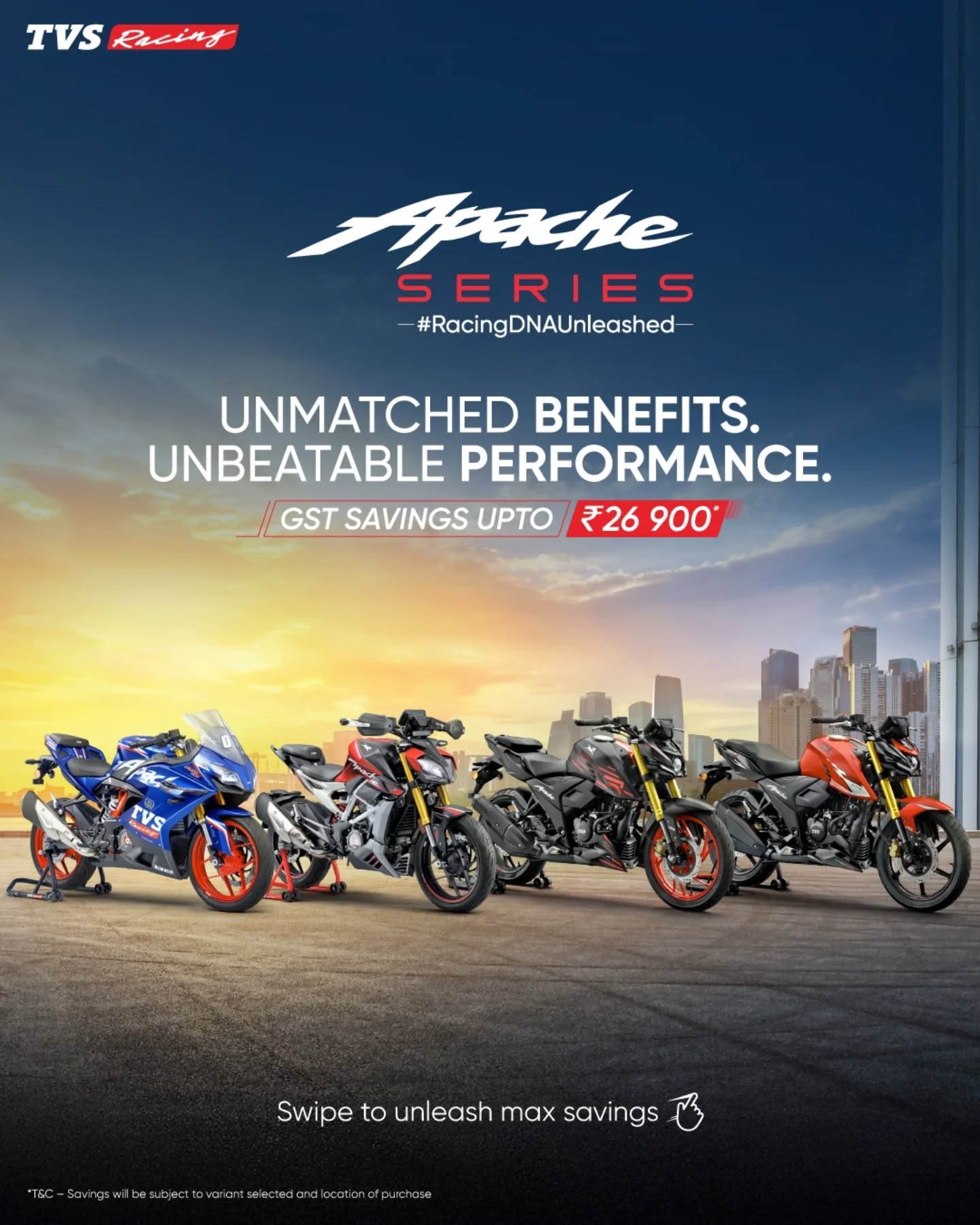 Why settle when you can unleash your racing DNA?