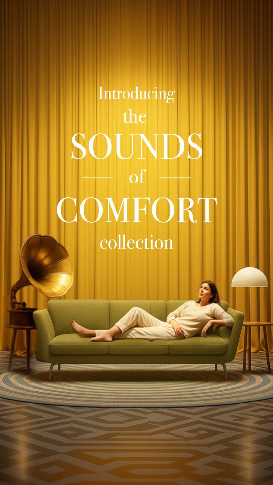 Sofas that strike the right chord 🎶 ....