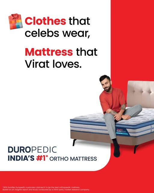 Why settle for less? When you can sleep on India's #1 Ortho Mattress.