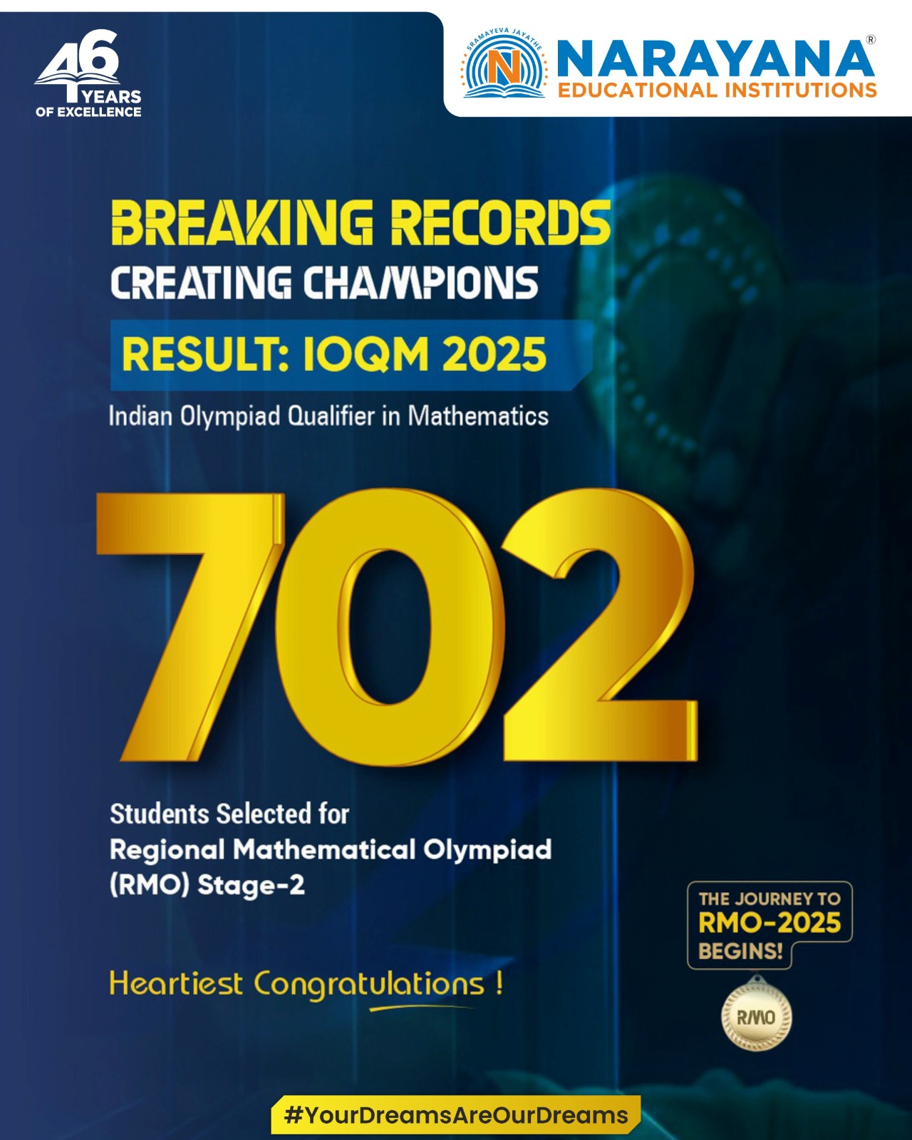 🏆 Breaking Records, Creating Champions: 702 IOQM 2025 Selections