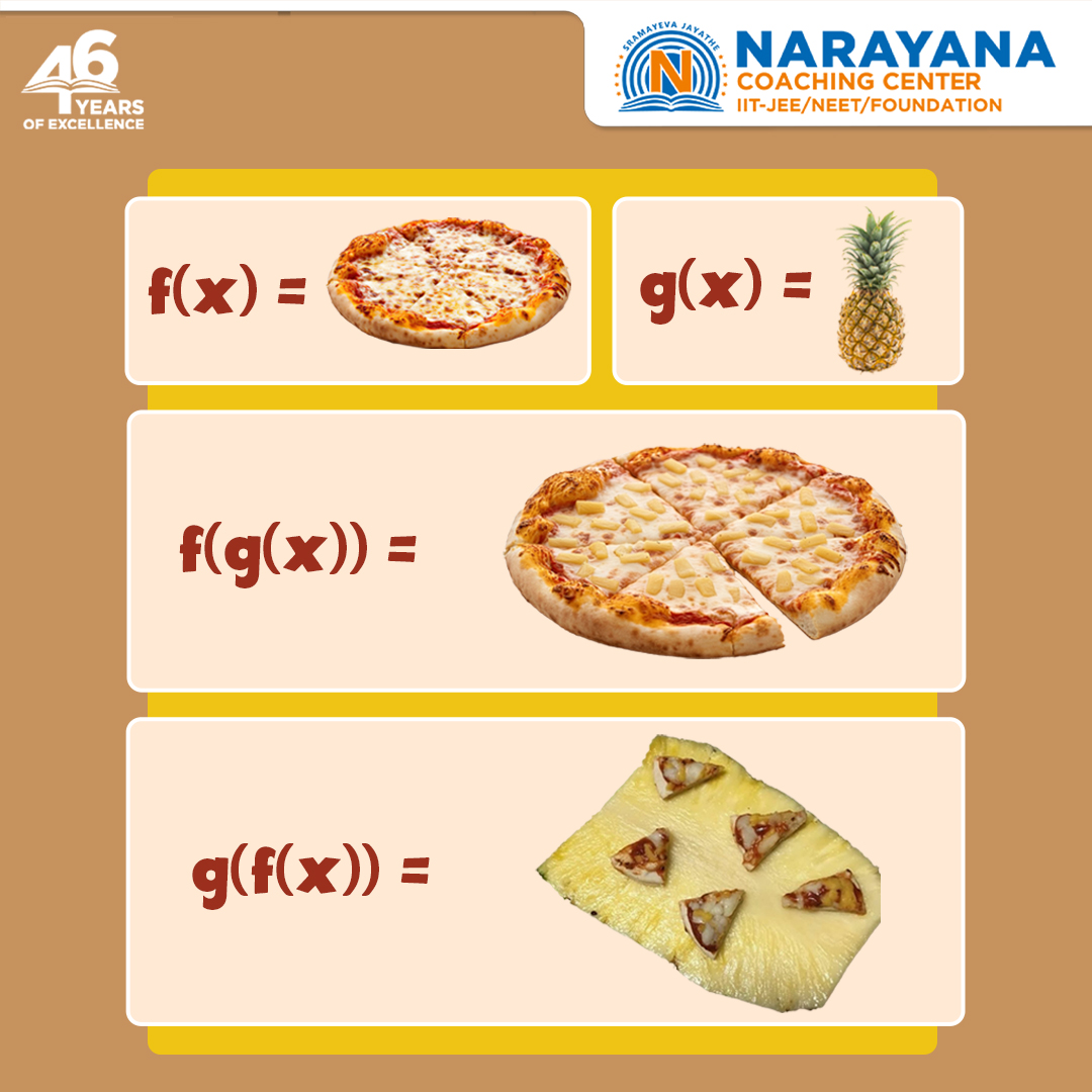 🍕 When maths meets food — and suddenly, functions become deliciously confusing! 🍍