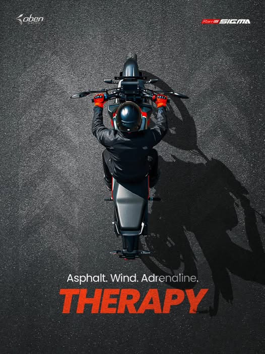 Feel the connection with the road and let your heart Rorr!