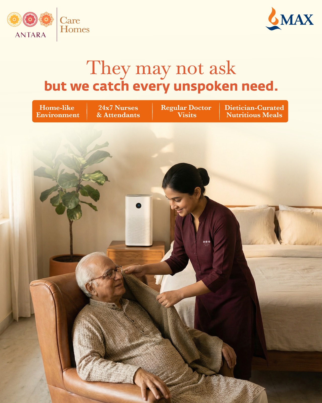 A quiet companion during tea, a safe hand while walking