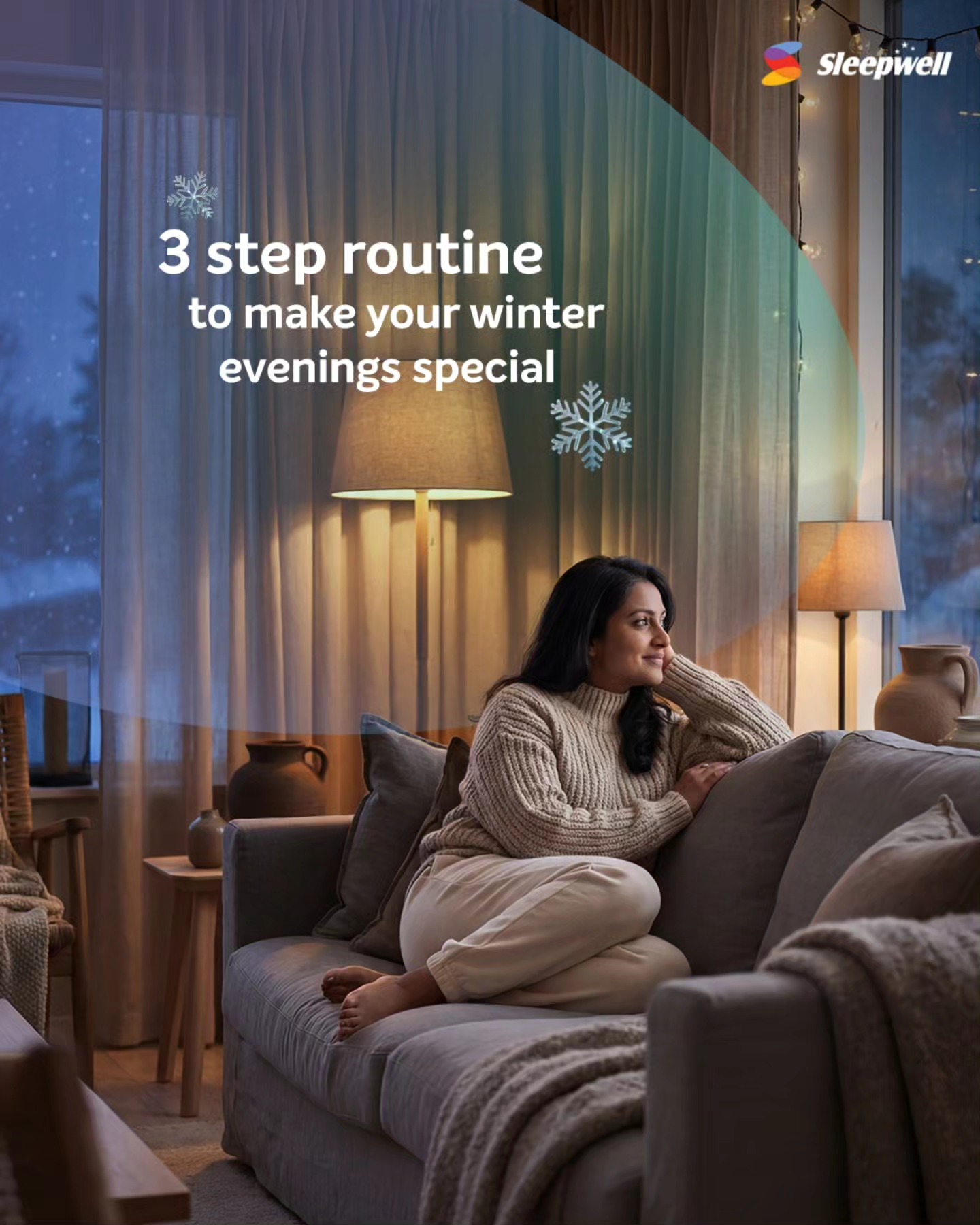 Winter evenings demand something that calms and comforts.