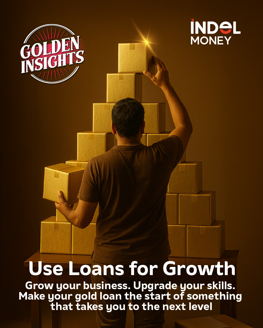 The best use of gold loans is when you use it to build, not just spend.